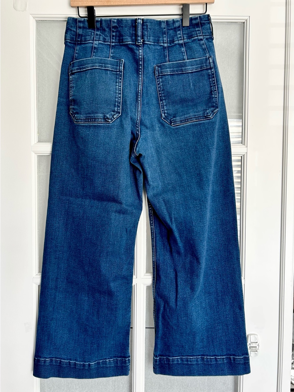 Maeve Colette High-Rise Wide-Legged Cropped Jeans - Picture 3 of 8
